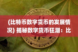 (比特币数字货币的发展情况) 揭秘数字货币狂潮：比特大爆炸的起源、影响与未来发展趋势