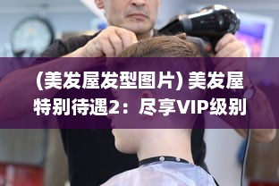 (美发屋发型图片) 美发屋特别待遇2：尽享VIP级别的个性化发型设计和优质护发服务