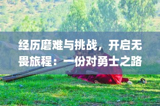 经历磨难与挑战，开启无畏旅程：一份对勇士之路的全面描绘与深度解析