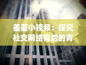 羞羞小视频：探究社交网络背后的青少年行为导向与教育引导问题